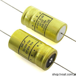 A721646 330uF 160V Electrolytic 85'C AXIAL EXXELIA