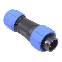 2 Pin Waterproof W13 Male Plug Cable Connector IP68