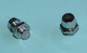 Oprawka plastikowa LED 3mm chrom RTP-30HB-CHROM