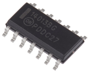 Układ przerzutnika MC14013BDG 14-pinowy, SOIC, onsemi