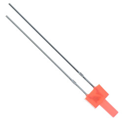 Red 2mm Lighthouse Diffused LED