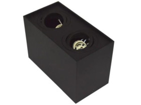 Oprawa sufitowa Siroco Black ruchoma prostokąt alu