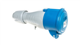 Gniazdo Przenośne 3P 32A 230V Niebieskie Ip44 P17 Tempra Pro 555214