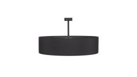 Lampa Sufitowa Senso Black/Gold Kwadrat 400Mm 2Xe27 Mlp7292 Milagro