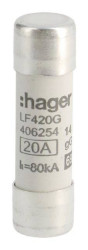 Hager LF420G LF420G Bezpiecznik (Ø x D) 14 mm x 51 mm Zawartość 10 szt.