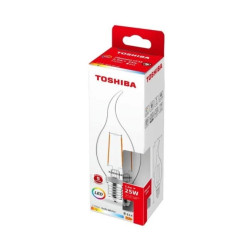 TOSHIBA LED FILAMENT CF35 E14 2.5W 2700K/10szt./