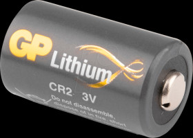 Lithium battery, CR2, 750 mAh, 1er-pack
