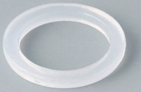 Connection thread sealing ring, M12 x 1.5, round, PE, natural, C2312126