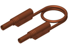 Sondy pomiarowe 934086105, 32A, 1kV, kolor: Brązowy, dł. 25cm, Hirschmann Test & Measurement