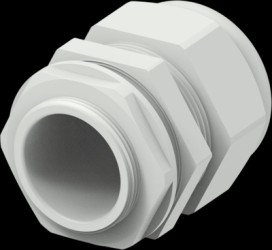 Cable gland, M40, Clamping range 22 to 32 mm, IP68, light gray, 1SNG626115R0000