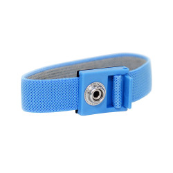 Antistat 066-0002 Fabric Adjustable Wrist Strap - Hypo-Allergenic - 10mm Stud