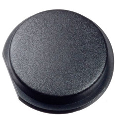 MEC 10U09 10U Series Cover Round Black 1 Piece