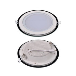 Lampa panel LED Tiki 18W Ciepły (*) okrągły biały 230VAC 3000K