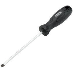 Draper 13536 Slotted Hard Grip Screwdriver, 5.5 x 125mm