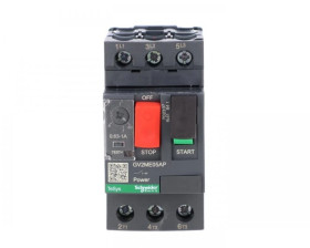 TeSys Deca Wyłącznik silnikowy 3P 0,25kW 0,63-1,0A PL GV2ME05AP