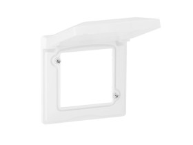 VALENA LIFE Ramka z klapka ip44 / ik07 biała 754021 LEGRAND