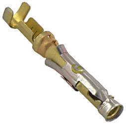 Zacisk zagniatany Żeński TE Connectivity Type III+ 24AWG 0.2mm² Obudowy złączy serii CPC, G i M