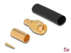 90035 SMA Stecker zum Crimpen LMR200