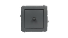 Deco Łącznik Jednobiegunowy W Stylu Amerykańskim Grafitowy Mat 28Dwpus-1