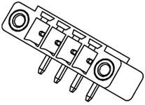Molex 395061003 Terminal PCB Ilość styków 3 1 szt.