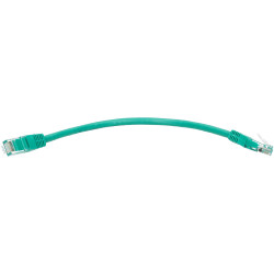 TruConnect TRUP60.25GR 25cm CAT 6 UTP PVC Full Copper Patch Lead - Green