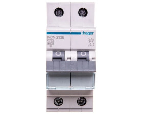 Wyłącznik nadprądowy 2P C 32A 6kA AC MCN232E