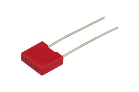 Kondensator; poliestrowy; MKT; 47nF; 100V; TS05 0.047uF 100V +/-5% P:5mm 7.2*6.5*2.5mm Bulk; 5%; 2,5x6,5x7,2mm; 5mm; luzem; -40.