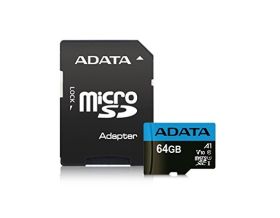 Karta microSD Premier 64GB UHS1/CL10/A1 + adapter
