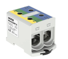 Złączka OTL-PEN240 żółto-zielony,niebieski 2xAl/Cu 35-240mm² 1000V AC / 1500V Zacisk uniwersalny do instalacji TN-C-S MAA2240P10
