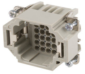 Wkładka złącza dużej mocy 25-pinowe EPIC 10A 25P Męski Połączenie zagniatane Montaż na kablu Proste