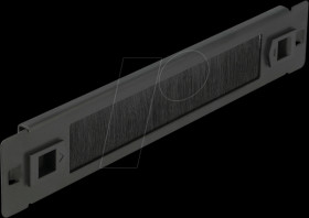 66343 10“ Cable Management Brush Strip tool free 1U black