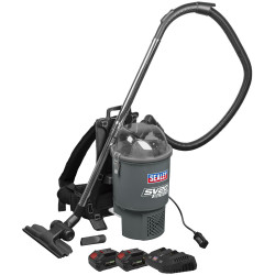 Sealey CP40VBVKIT Cordless Backpack Vacuum Kit SV20 Series 40V