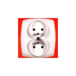 Gniazdo elekt. BINGO BEŻ GWP230B