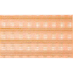 WR Rademacher C-715-5 Copper Hard Paper Stripboard 160 x 100 x 1.5mm 2.5mm Pitch