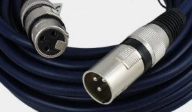 Profesjonalny kabel mikrofonowy studyjny/estradowy gniazdo XLR 3P Canon / wtyk XLR 3P Canon MK06 /15m/