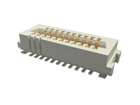 Gniazdo PCB 21 -pinowe raster: 1mm Gniazdo Proste, Pionowy Montaż na płytce drukowanej