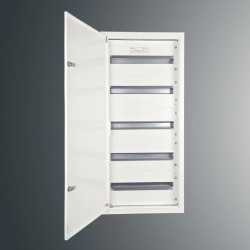 Rozdzielnica p/t modułowa RW 22NN 5 x 20S 952x423x175 szyna TSH35 zamek patent.9081 IP30 RAL9003