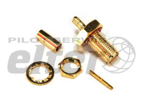 Gniazdo SMA do obudowy zaciskane na RG174