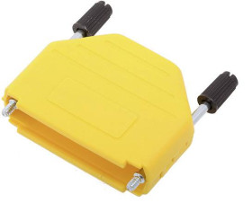encitech DPPK25-Y-K 6353-0105-03 Obudowa złącza D-SUB Ilość styków: 25 tworzywo sztuczne 180 ° żółty 1 szt.