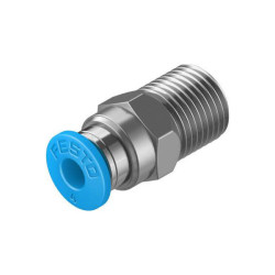 FESTO 153001 Series QS straight piece 4mm Pipe R1/8 thread 1pc