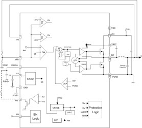 Automotive 4.5V to 18V, 3A Synchronous Buck Converter with DCAP2 Mode