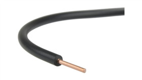 Przewód Instalacyjny H07v-U / Dy 1 750V Czarny Drut Elektrokabel /100M/