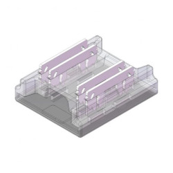 Złącze do taśmy LED - MC - CCT/RGB 10mm - COB - dwustronne - ED00033886