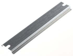 Szyna DIN szerokość 35mm długość 160mm wysokość 8mm Bez perforacji Fibox