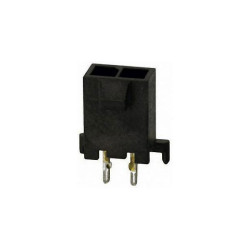 TE 2-1445050-2 Micro Mate-N-Lok Female Header Vertical PCB Polarized THT 1x2P