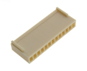 GH14 obudowa gniazda na przewód 14 pin; raster 2,54