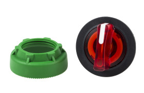 Głowice przełączników wyboru 3-pozycyjny wycięcie: 30mm Sprężyna powrotna od prawej strony do środka IP66, IP67,