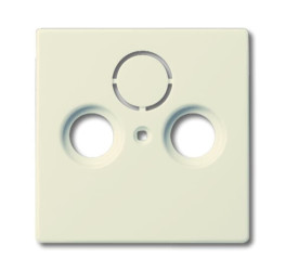 Płytka czołowa, Antena TV, Biały