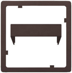 Mocowanie elektroinstalacyjne, kolor Brązowy, 1-krotna, Siemens