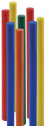 Glue stick, Ø 11 mm, color, 250 g, each 2 x yellow, orange, red, blue, green for Gluematic, 006815